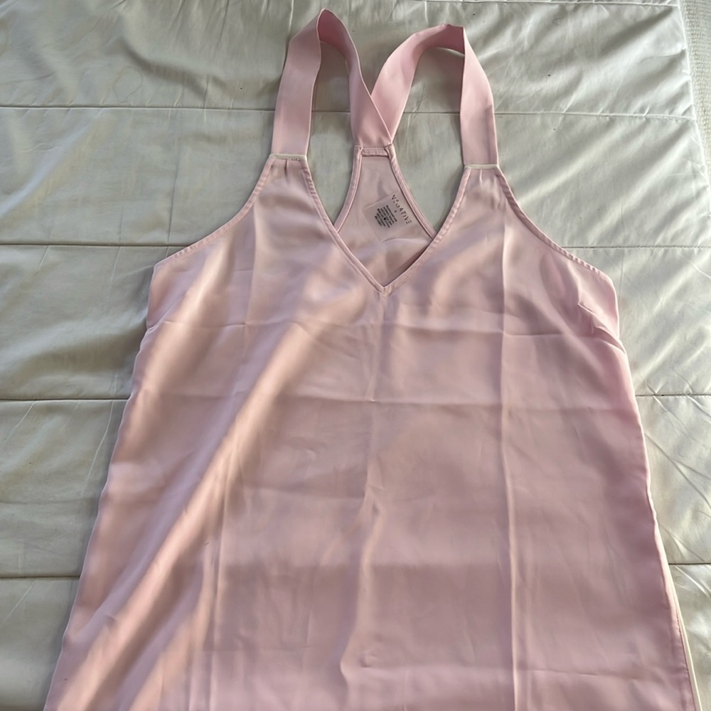Supreme Mini Slip Dress in Babe Pink